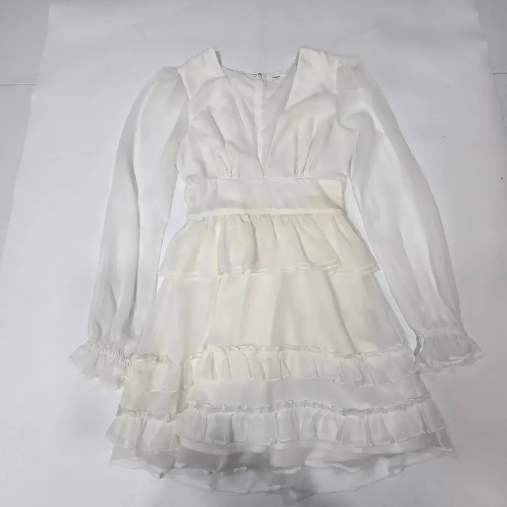 Tularosa Lucianna Mini Dress in Ivory XXS - Picture 2 of 13